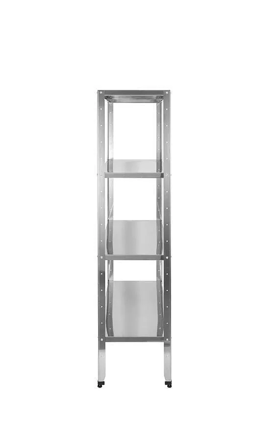 Стеллаж кухонный Luxstahl СР-1800х1200х400/4 нерж